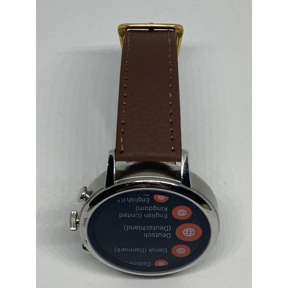 Fossil Gen 4 Authentic Digital Dial Smart Watch Custom Band FTW6014 AB422